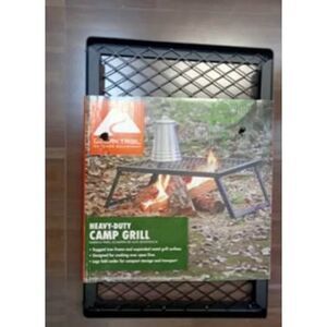 NEW Ozark Trail 24"X 16" Heavy-Duty Foldable Carbon Steel Campfire Cooking Grill